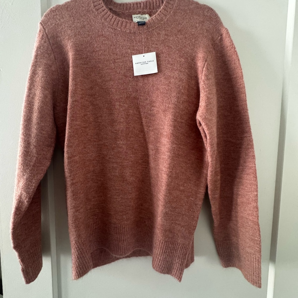 American Eagle Outfitters Coral Sweater